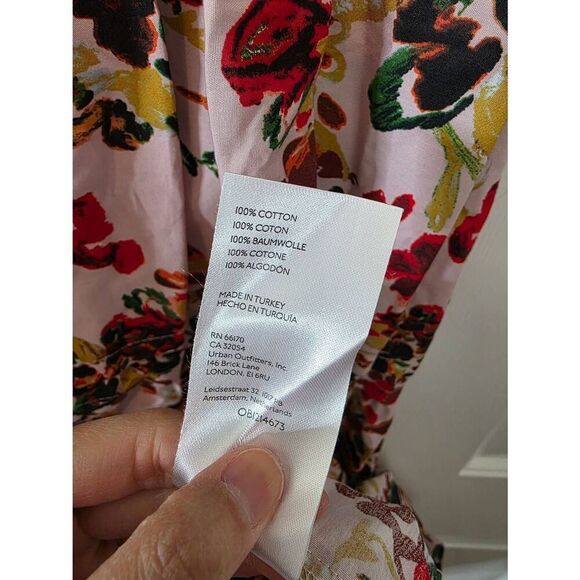 Anthropologie Maeve The Somerset Maxi Dress In Pink Floral S - Picture 5 of 11